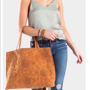 Francesca’s Perforated Tote